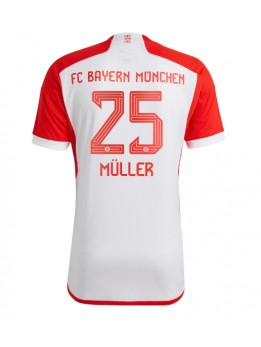 Billige Bayern Munich Thomas Muller #25 Hjemmedrakt 2023-24 Kortermet